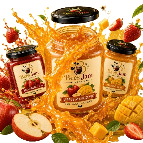 Bees Jam homemade organic jam with real fruit